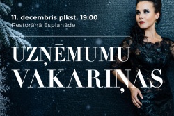 Uzņēmumu vakariņas restorānā Esplanāde Radisson Blu Latvija Conference & Spa Hotel